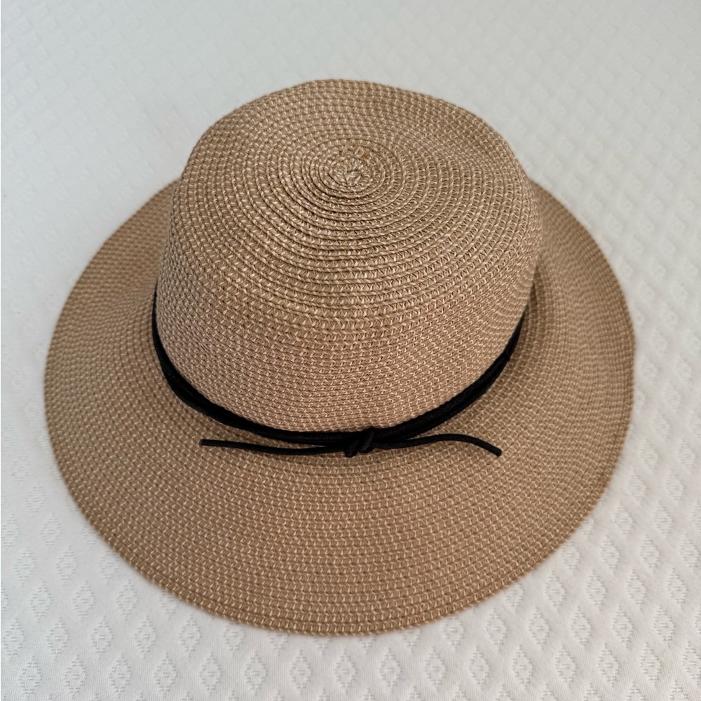 Main Character Tan Hat with Black Band